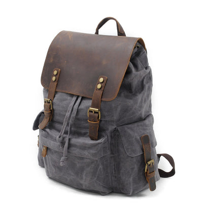 Waxed Canvas Backpack | COPENHAGEN