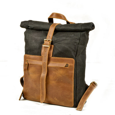 Waxed Canvas Rucksack | LISBON